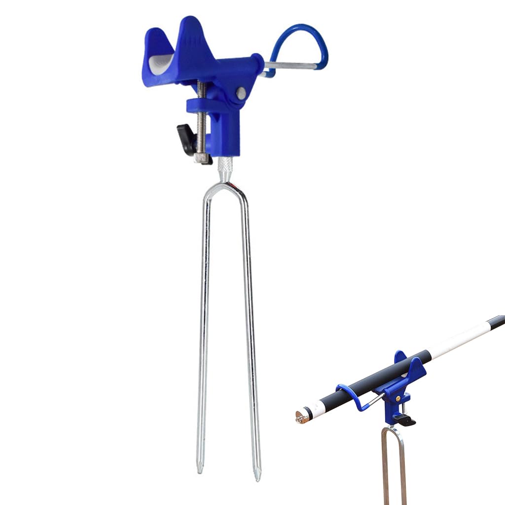 Proberos Fishing Rod Holders for Bank Fishing 360 Degree Adjustable Fishing Pole Stand Equipment Universal Fishing Pole Holders for Fishing Rod 26.2Ft and Below Proberos Fishing Rod Holders for Bank Fishing 360 Degree Adjustable Fishing Pole Stand Equipment Universal Fishing Pole Holders for Fishing Rod 26.2Ft and Below